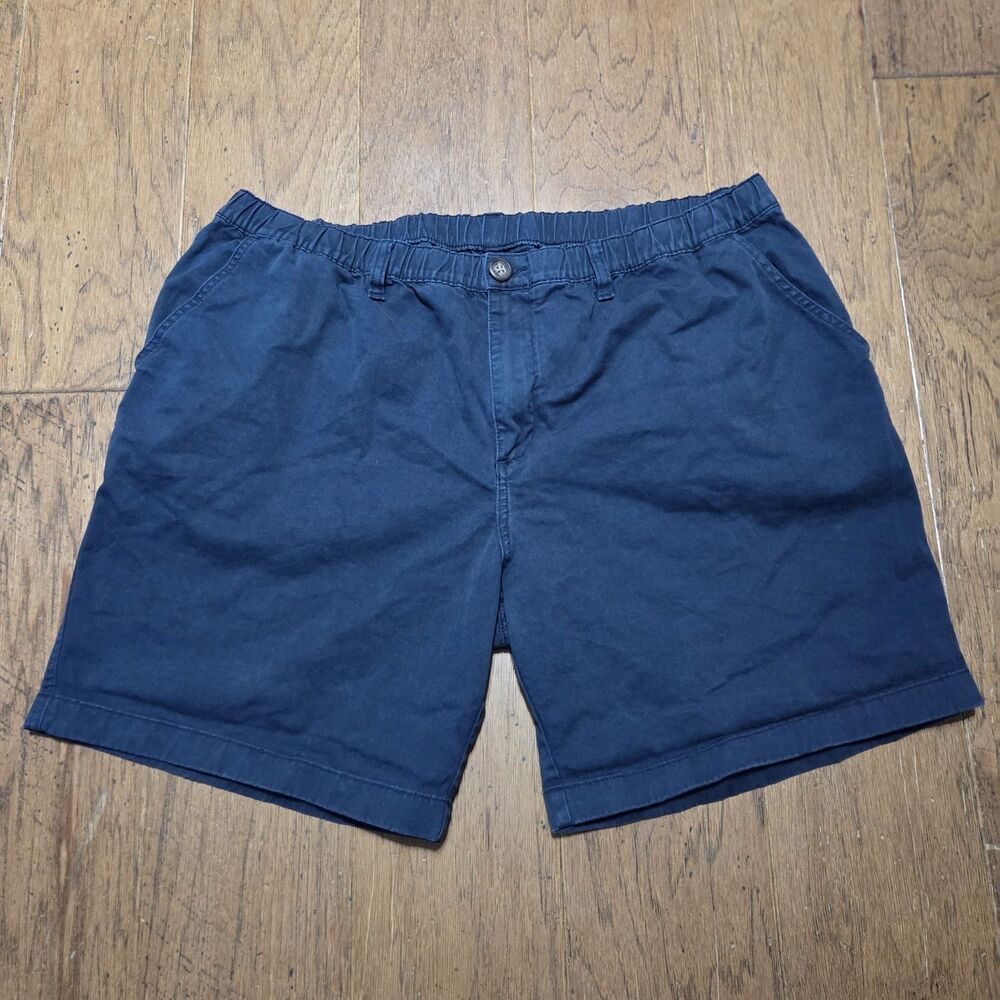 Chubbies Chino Shorts Mens XXL Navy Blue 7 Inch Inseam Preppy Boomshakalaka